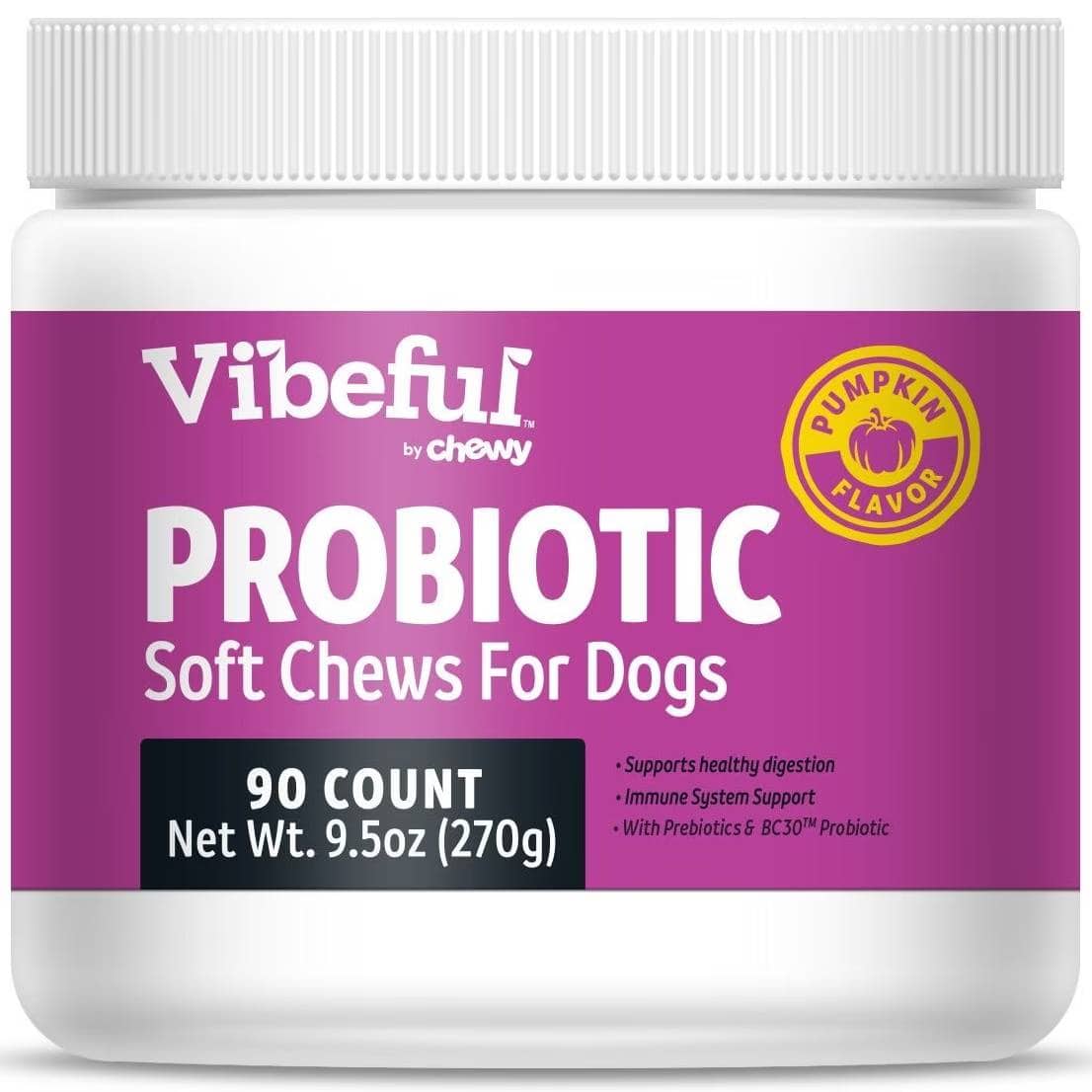 Vibeful Probiotic Bites Pumpkin Flavored Soft Chews
