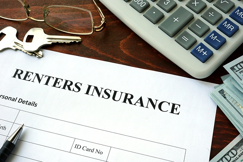 Renters insurance form