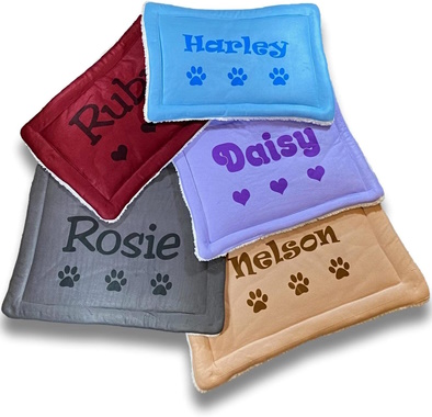 Custom Catch Personalized Dog Mat