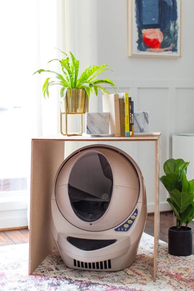 Patterned DIY Litter Box Cover
