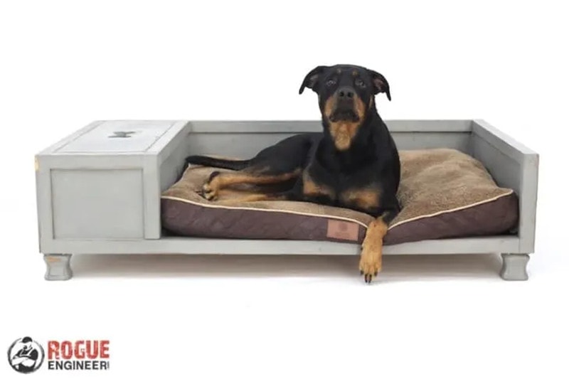 Dog Bed With Storage by Uncookie Cutter