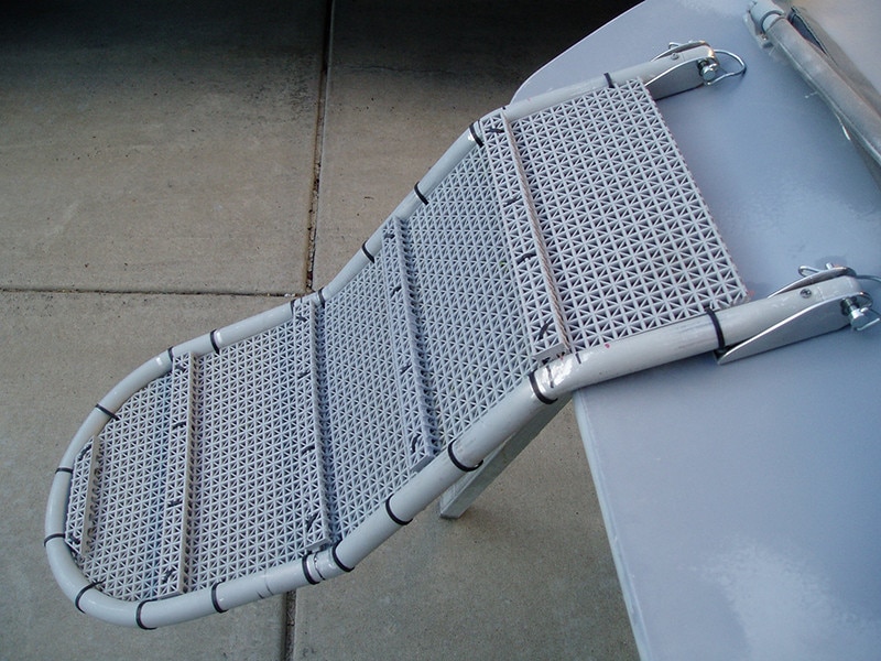Interlocking Sport Court Ramp