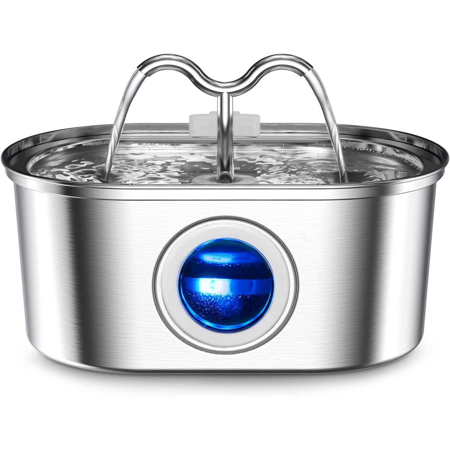 MISFANS Stainless Steel Cat Water Fountain new