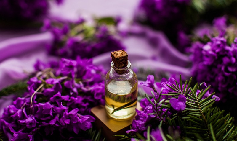Oil from a Lavender flower