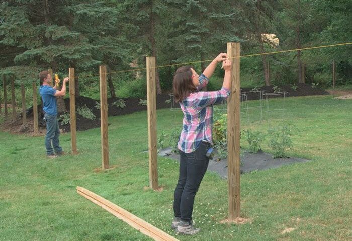 build a wood fence