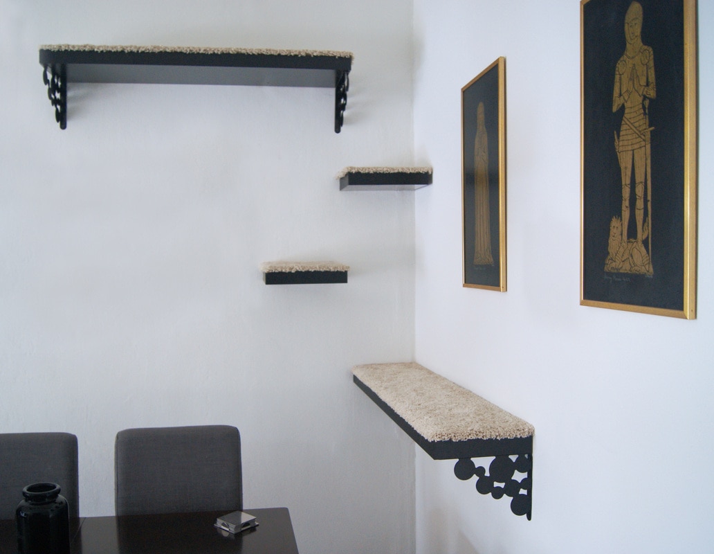 Covered Cat Shelves- tatianas delights