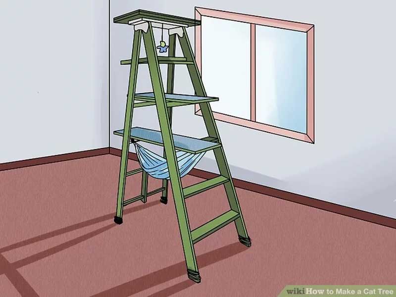 DIY Cat Ladders