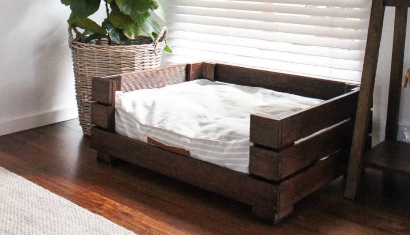 DIY dog bed frames