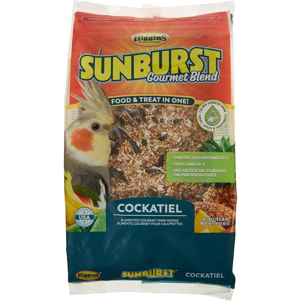 Higgins Sunburst Cockatiel Food