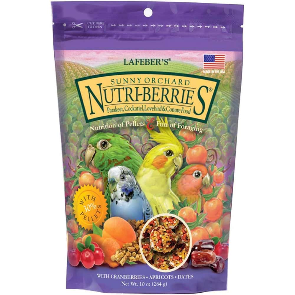 LAFEBER'S Sunny Orchard Nutri-Berries Pet Bird Food 