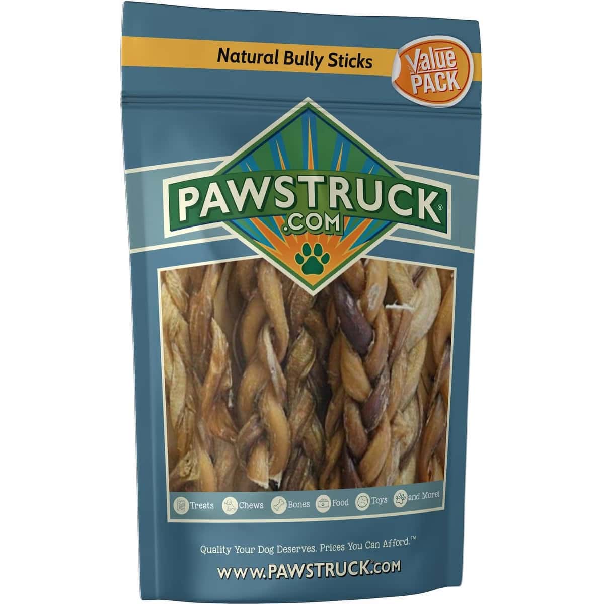 Pawstruck Braided Bully Sticks