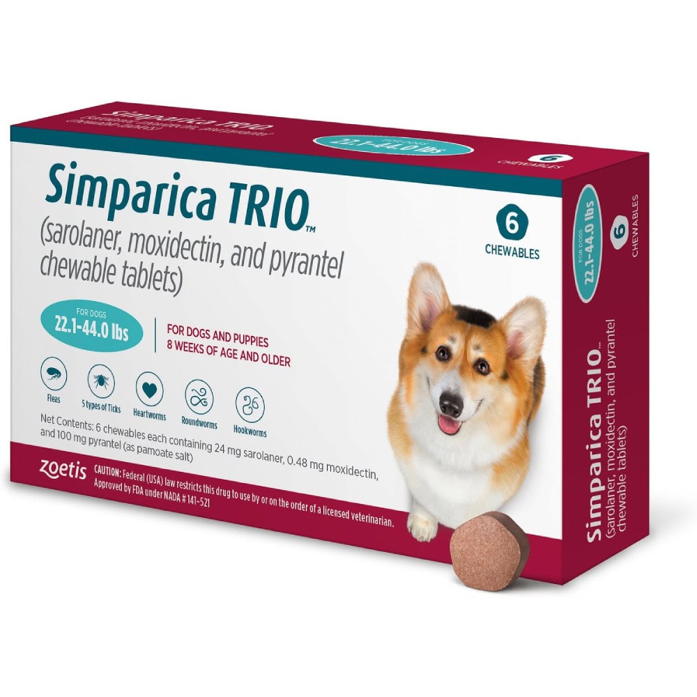 Simparica Trio Chewable Tablet