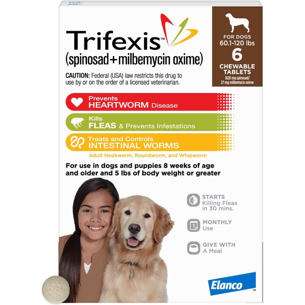 Trifexis Chewable Tablet for Dogs