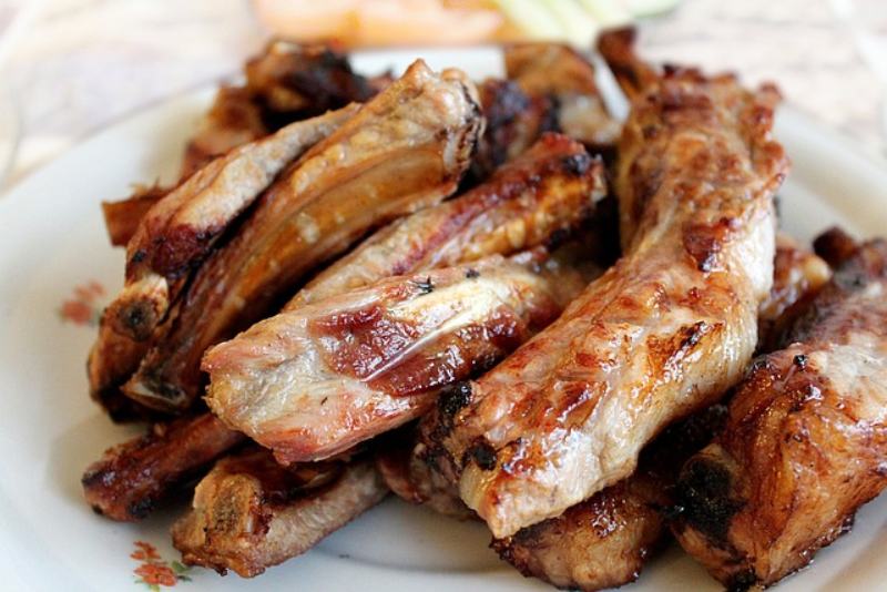 cooked Pork Ribs