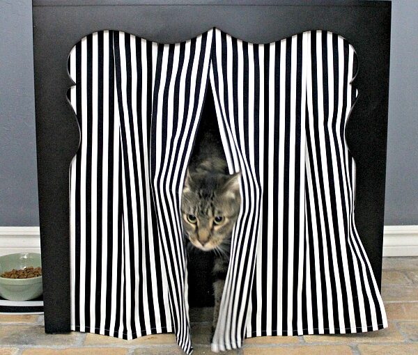 laundry room litter box cover