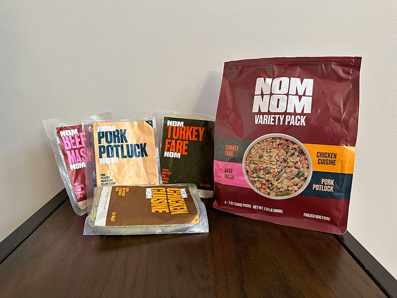 nom nom variety pack samples