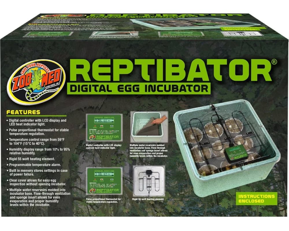 Zoo Med ReptiBator Digital Egg Incubator