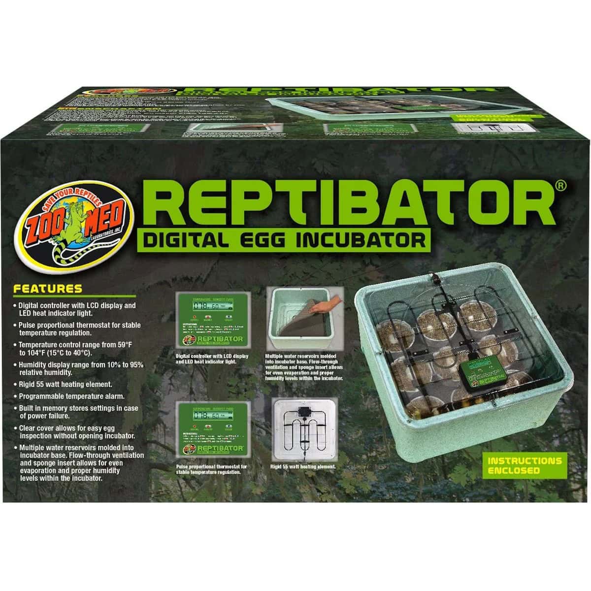 Zoo Med Reptibator Egg Incubator