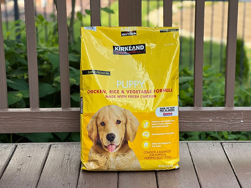kirkland signature super premium puppy formula dog food
