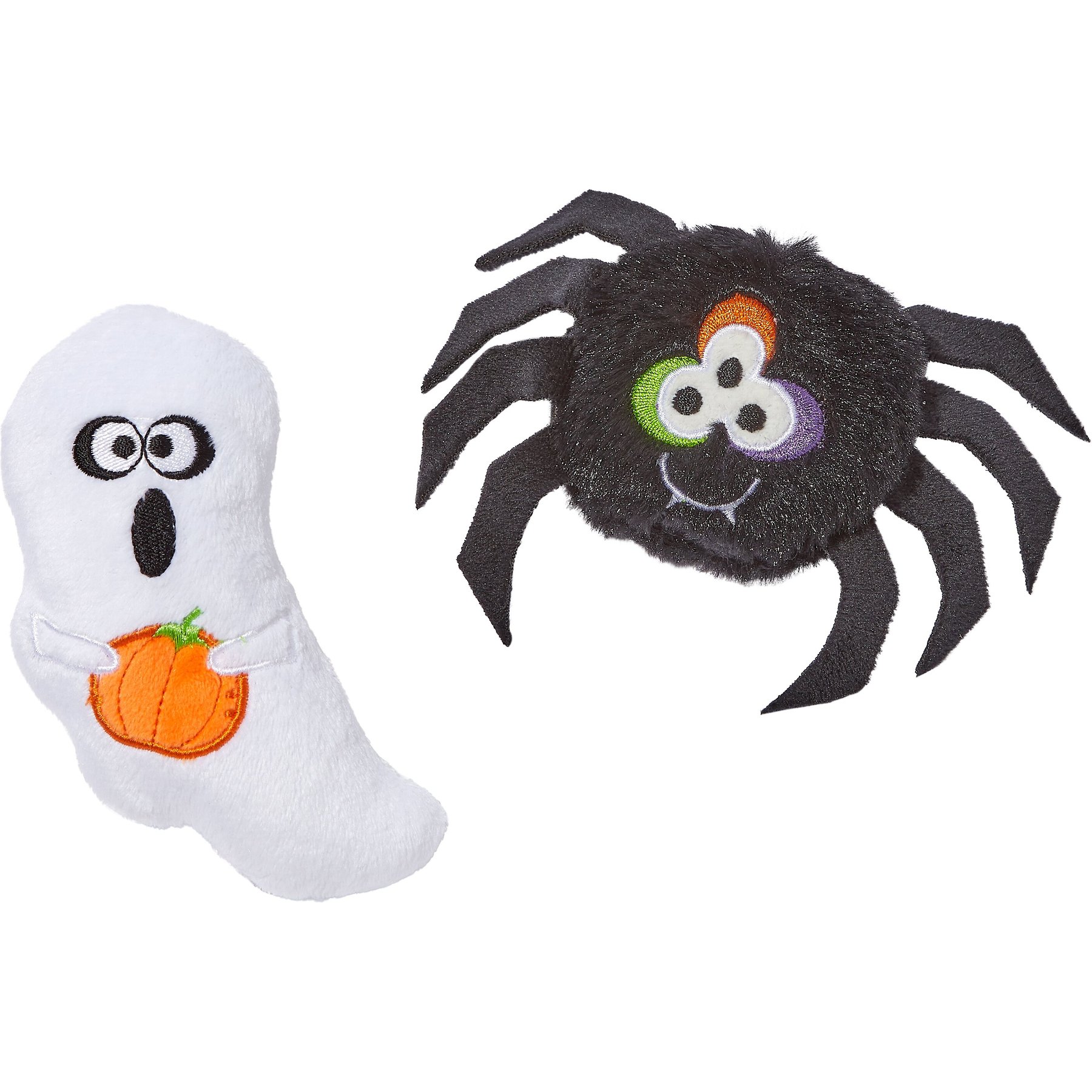 Frisco Halloween Spider & Ghost Cat Toy With Catnip