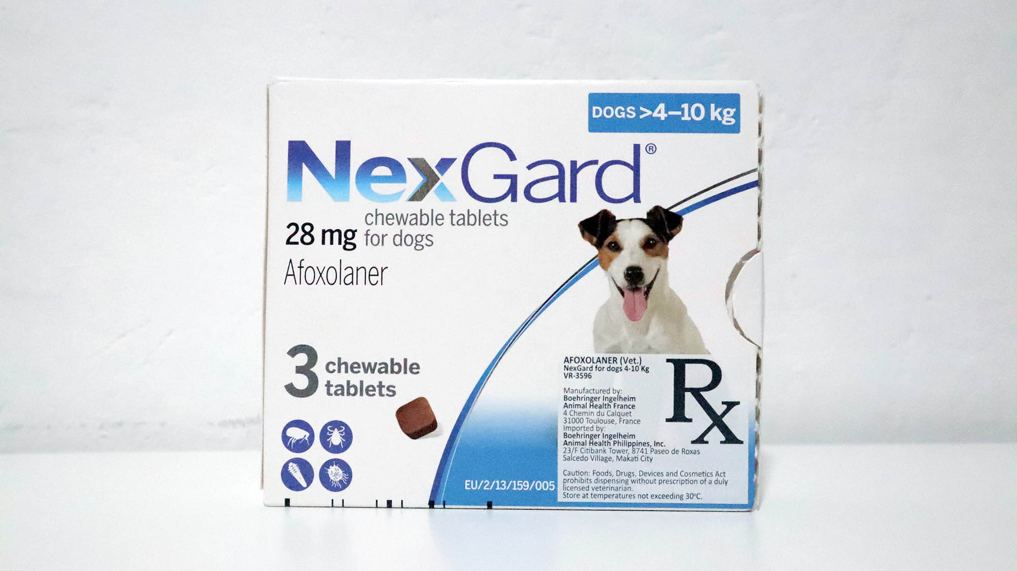 Nexgard for dogs box