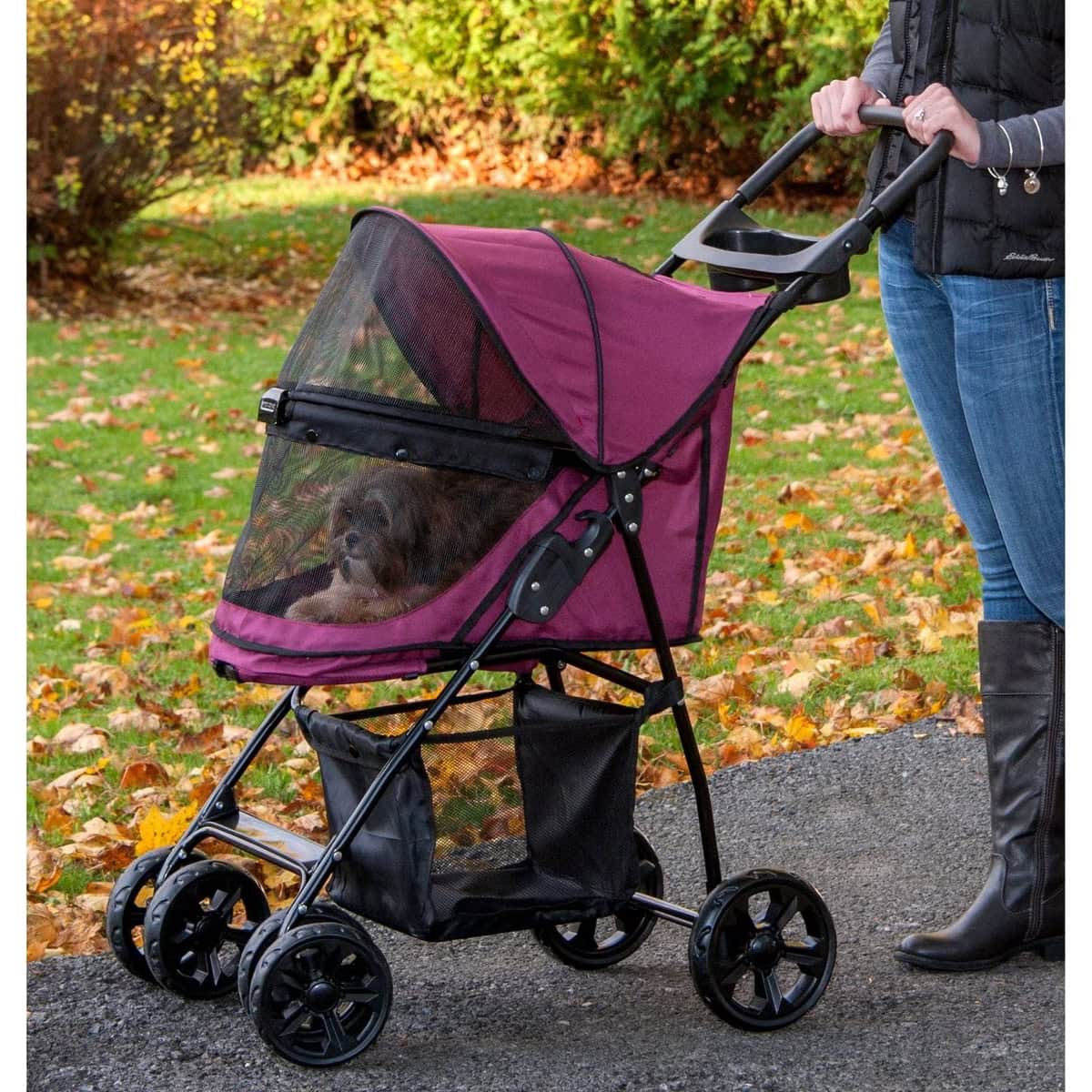 Pet Gear Happy Trails Lite No-Zip Pet Stroller