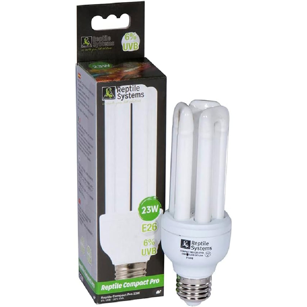 Reptile Systems Compact UVB Pro Desert Reptile Basking Lamp