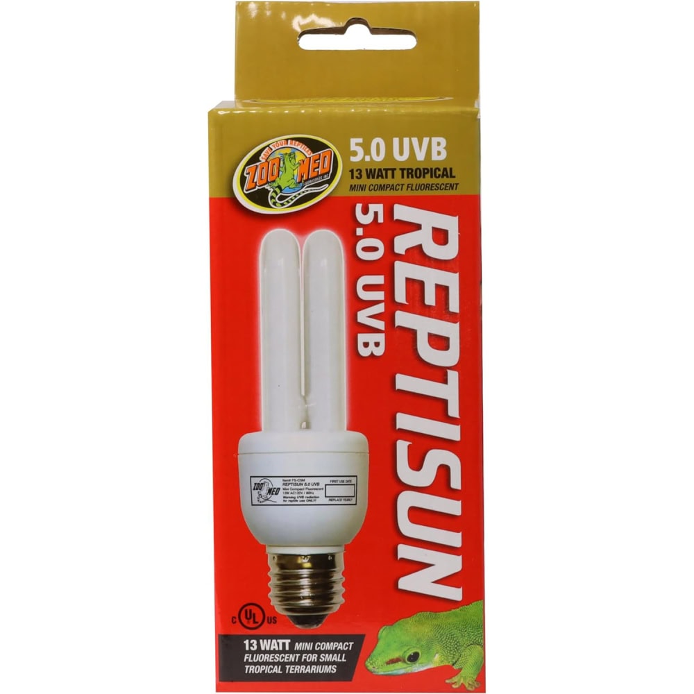 Zoo Med ReptiSun 5.0 UVB Compact Fluorescent Mini Reptile Lamp