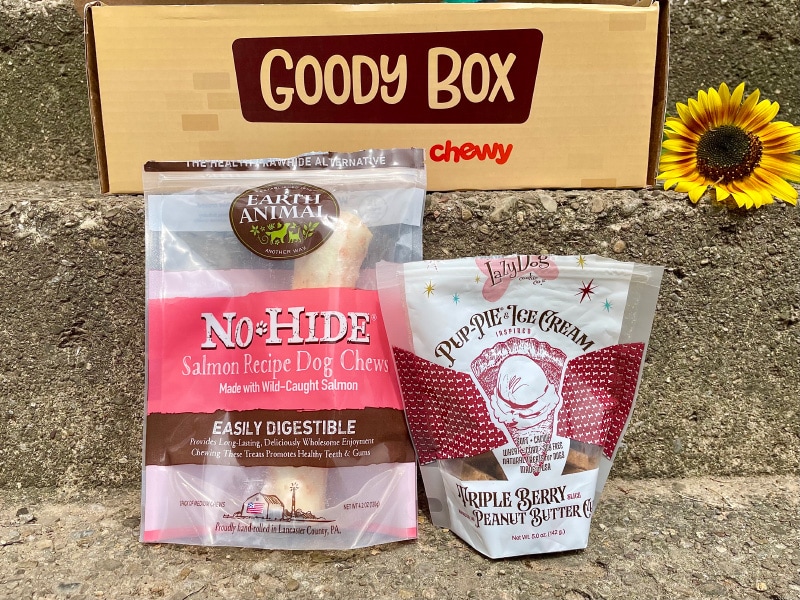 chewy goody box treats