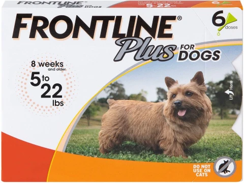 Frontline Plus for Dogs 5-22lbs