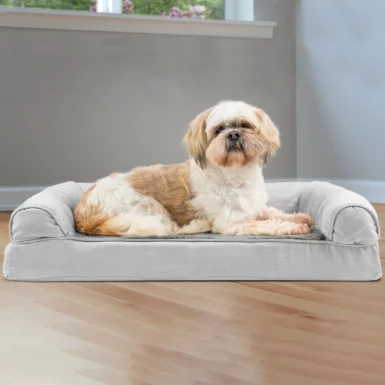 FurHaven Plush & Suede Orthopedic Sofa Cat & Dog Bed