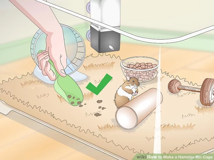 How to Make a Hamster Bin Cage