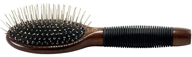 Kenchii Oval Metal Pin Dog Brush