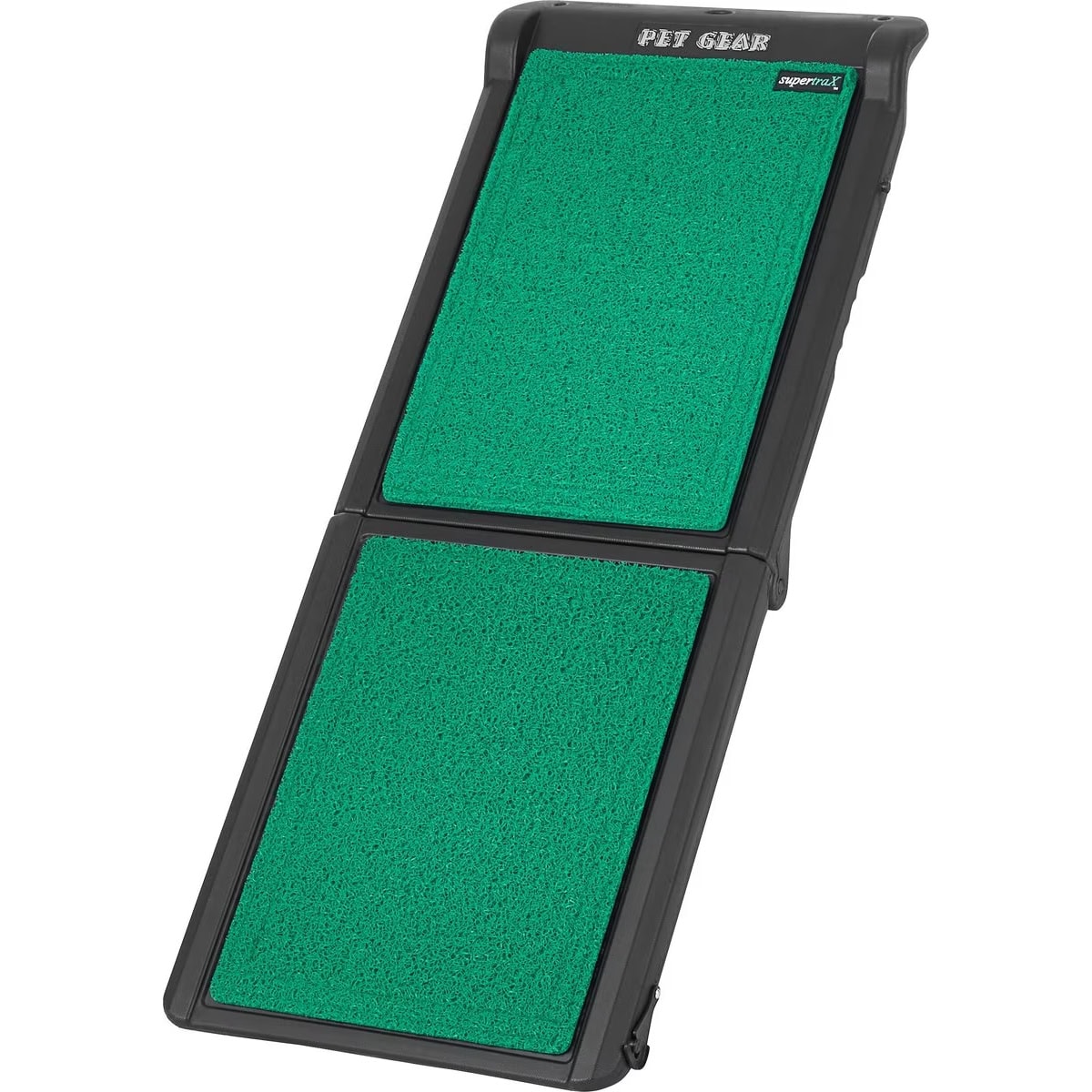 Pet Gear Travel Lite Bi-Fold Dog Car Ramp with SupertraX 