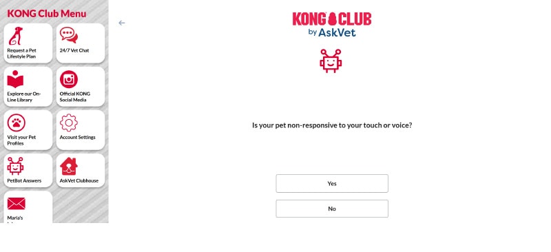 kong club petbot question