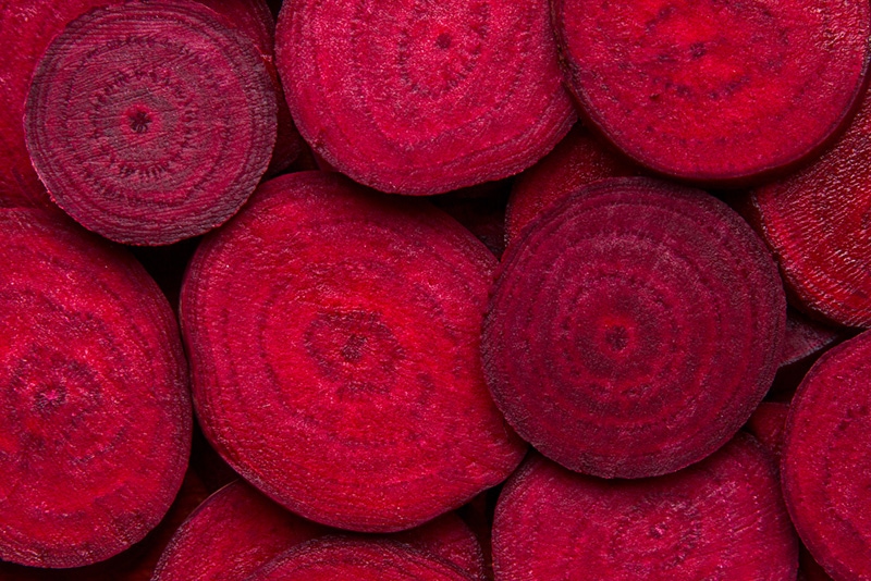 Beetroot slice