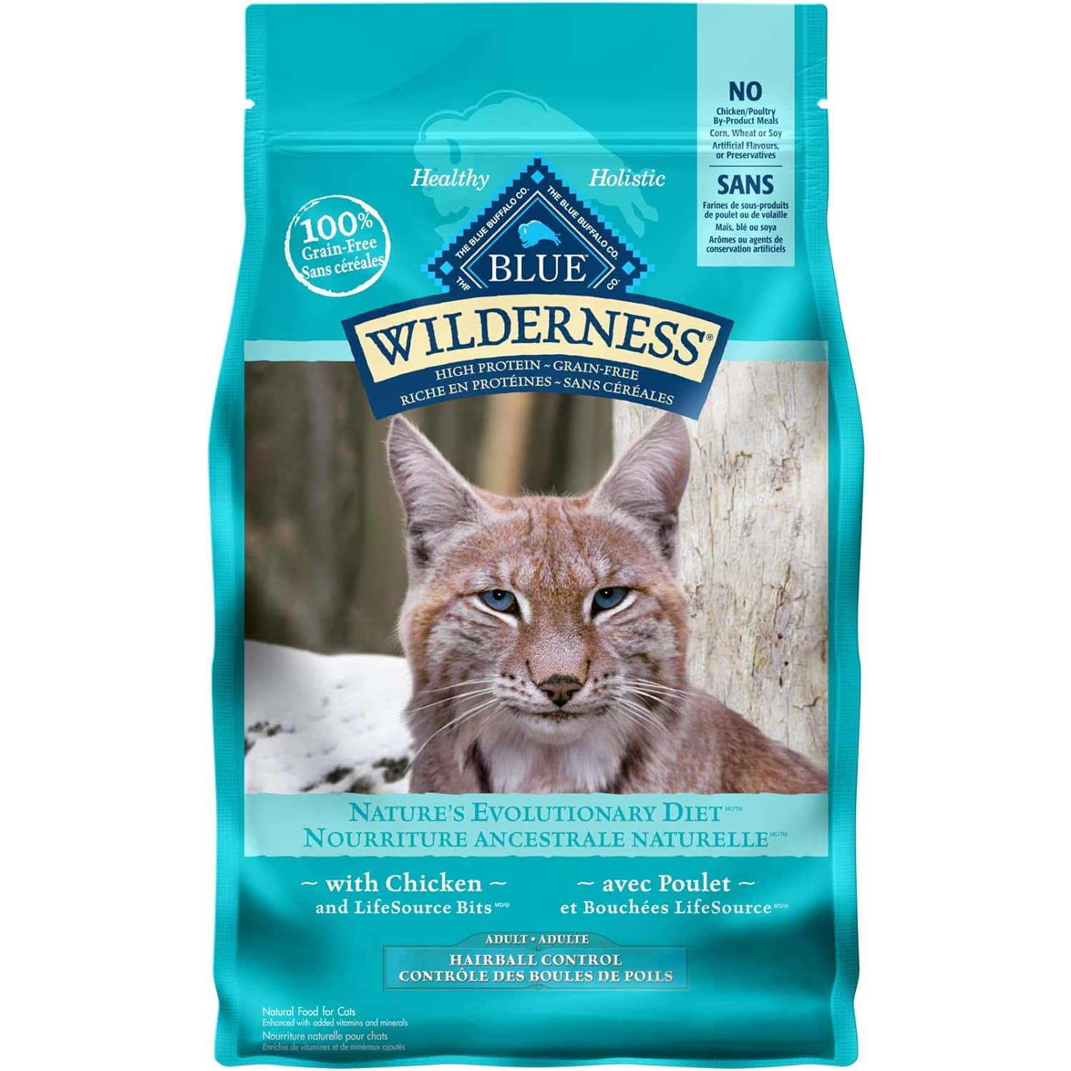 Blue Buffalo Wilderness Hairball Control Dry Cat Food