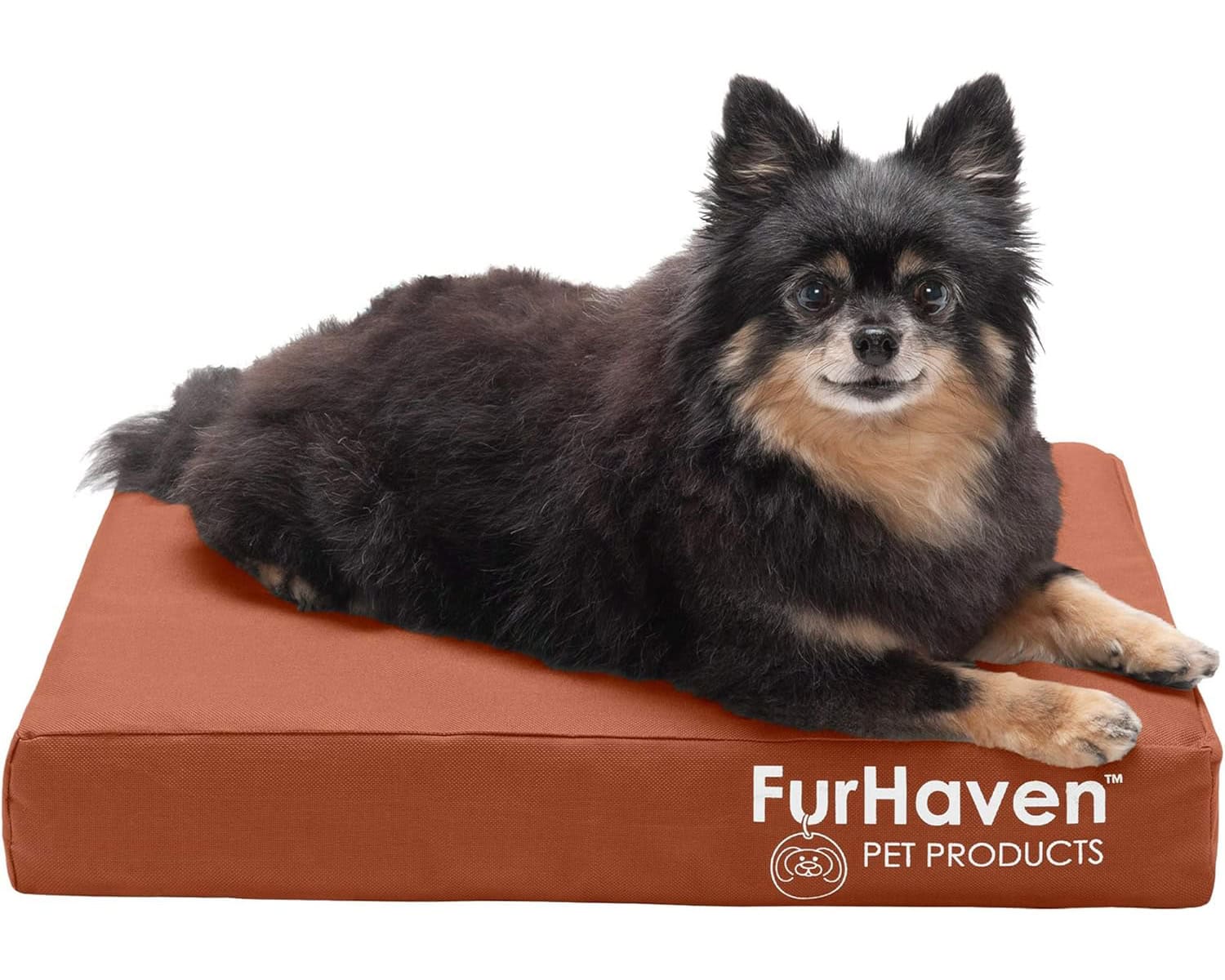 Furhaven Water-Resistant Indoor-Outdoor Logo Print Mattress