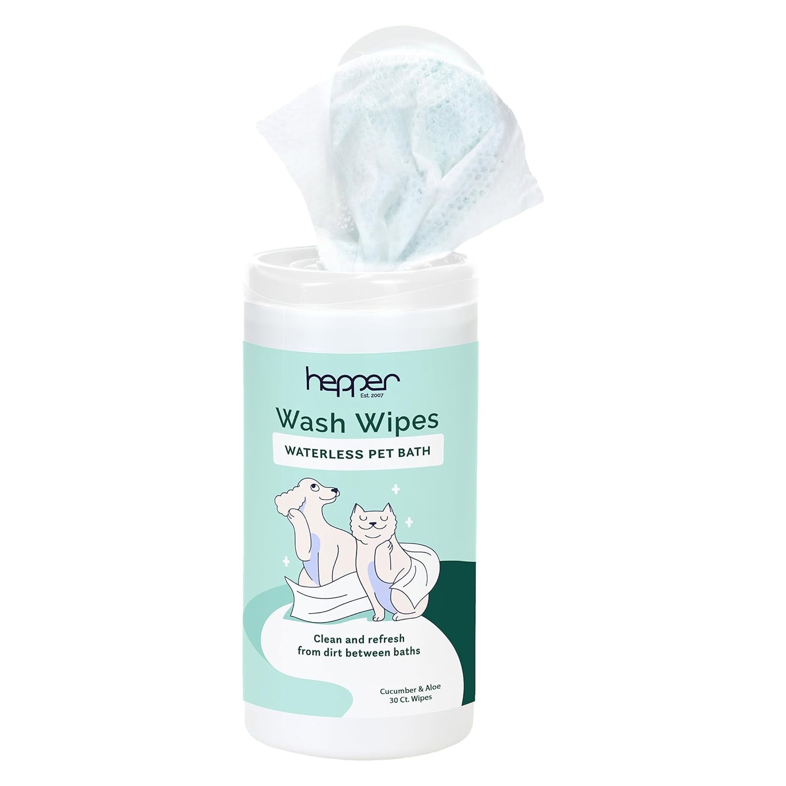 Hepper Wash Wipes 
