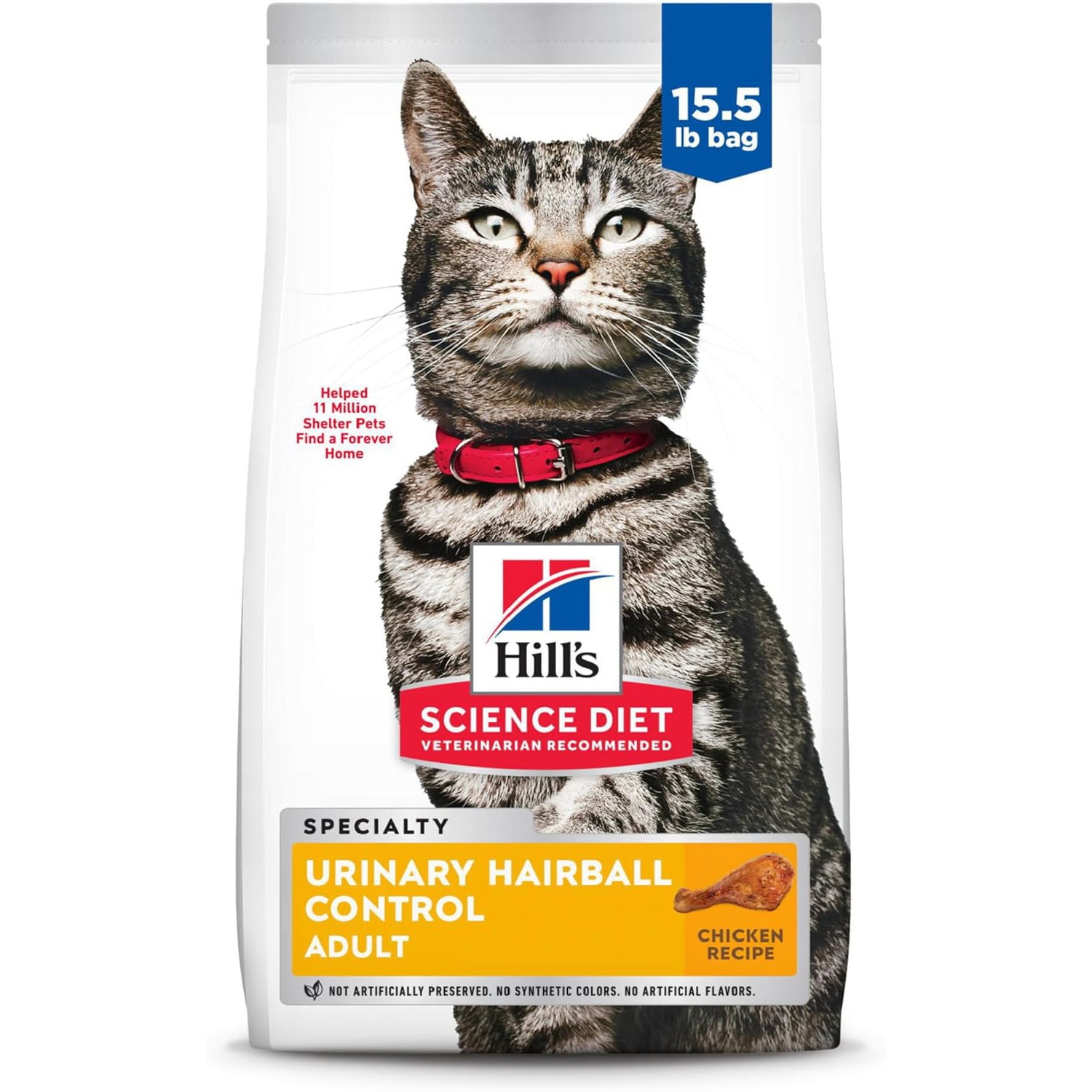 Hill’s Science Diet Urinary Hairball Dry Cat Food