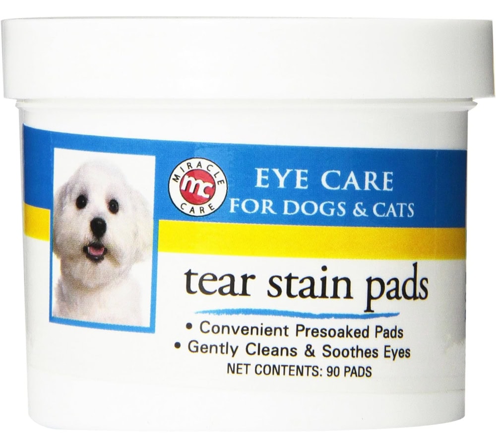 Miracle Care Eye Clear Cleaning Pads for Dogs & Cats 