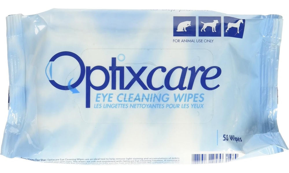 Optixcare 50 Count Eye Cleaning Wipes for Animals 