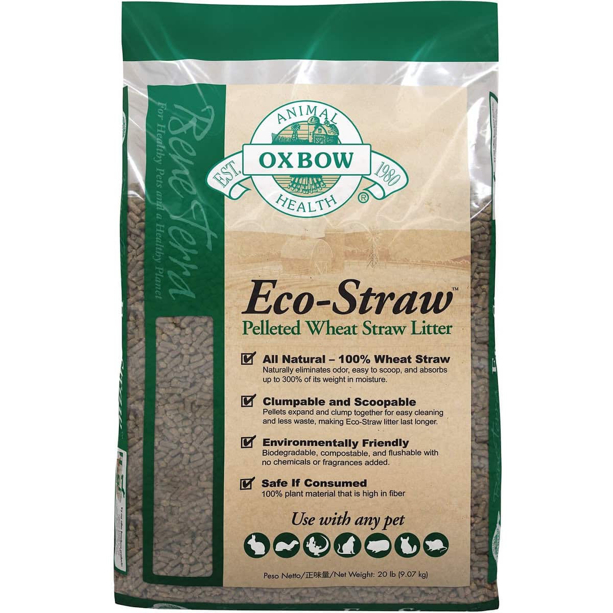 Oxbow Eco-Straw Pelleted Wheat Straw