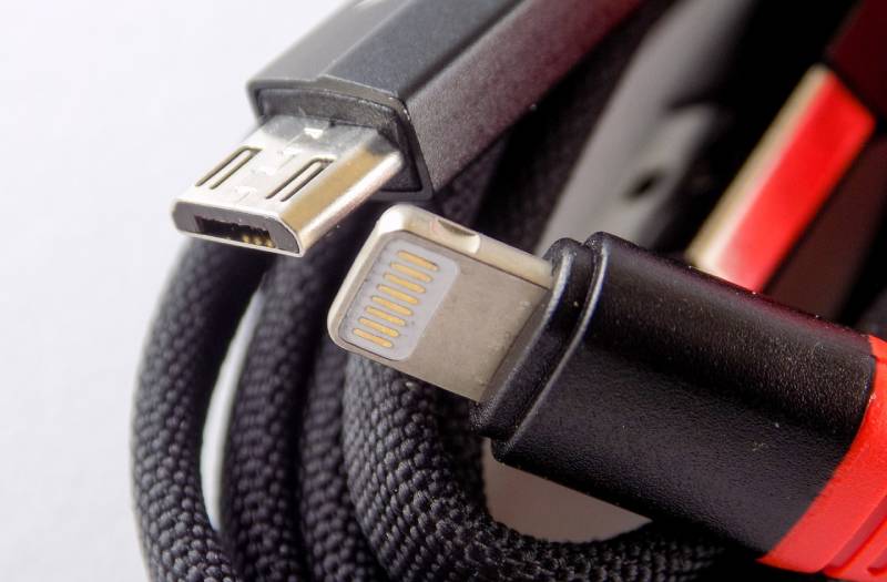 close up of cable wires