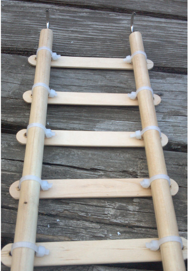 diy hamster ladder tutorial