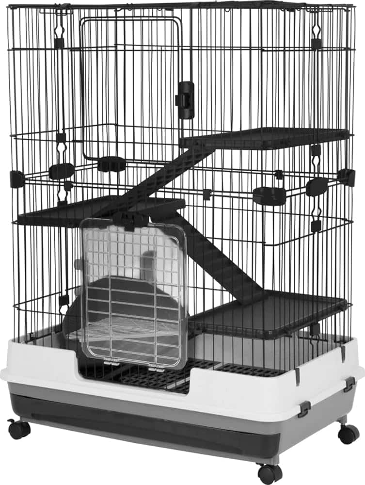 A&E Cage Company 43-in Deluxe 4-Tier Small Animal Cage