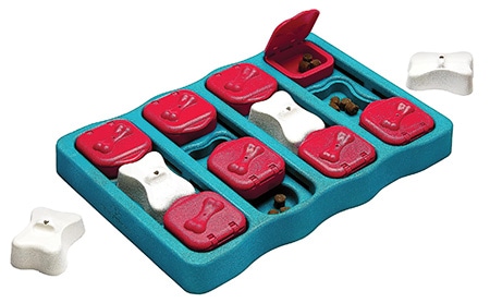 Nina Ottosson by Outward Hound Brick Puzzle Game Dog Toy