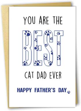 OJsensai Happy Fathers Day Card
