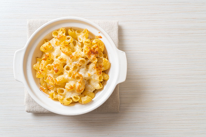 bowl of mac and cheese