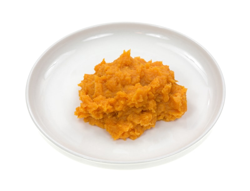 mashed sweet potatoes